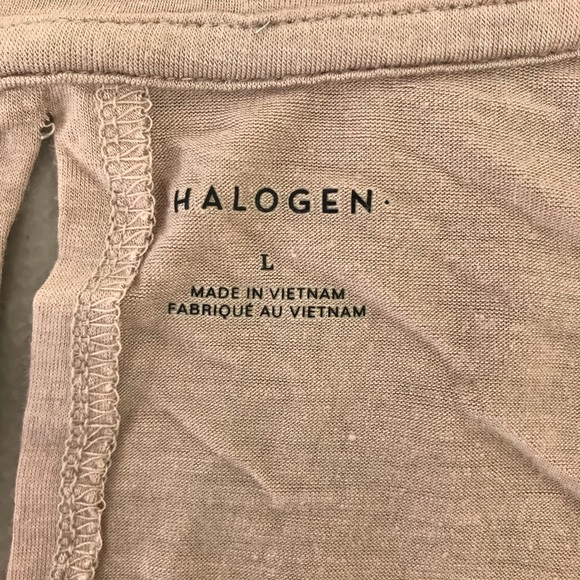 Halogen Long Sleeve Keyhole Tee - Picture 4 of 5